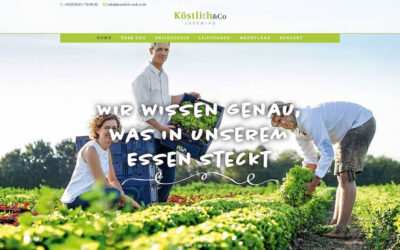 Köstlich & Co. – Website
