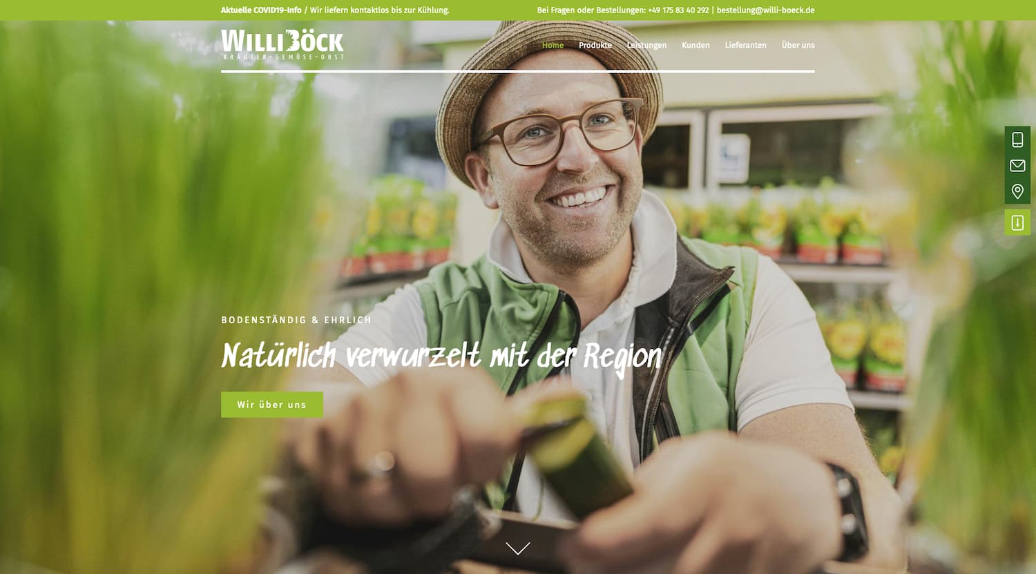 Willy Böck - Website