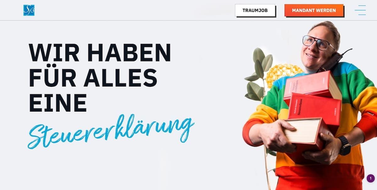 SFS Steuerkanzlei - Website Relaunch